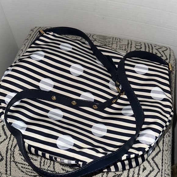 MARC by Marc Jacobs
Preppy Nylon Natasha Striped Crossbody Bag, Navy/White - Picture 4 of 6